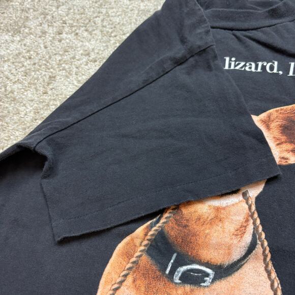 Vintage 90s Taco Bell Chihuahua Lizard Trap Shirt Men's Medium - Picture 7 of 9